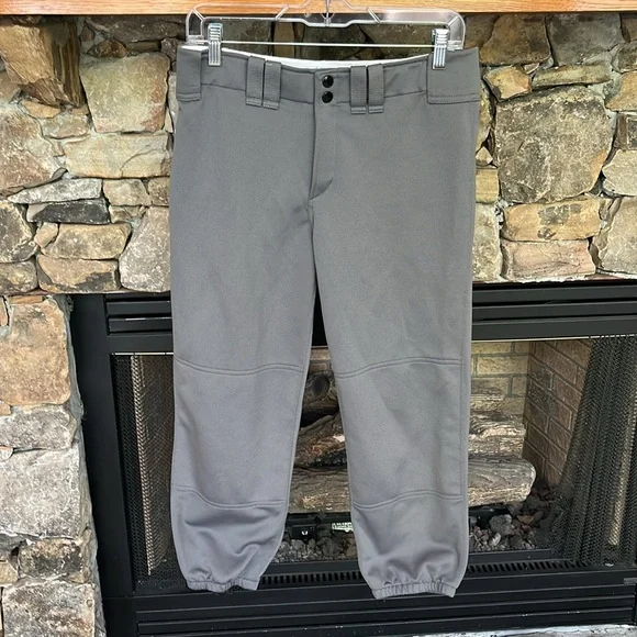 Mizuno Softball Gray Game Pants Womens Medium - Picture 2 of 7